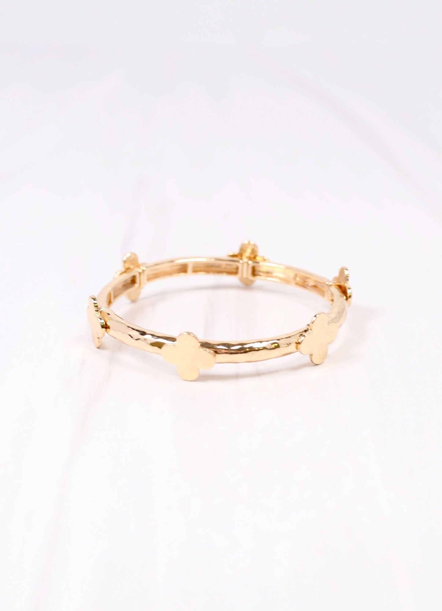 Collie Clover Stretch Bracelet