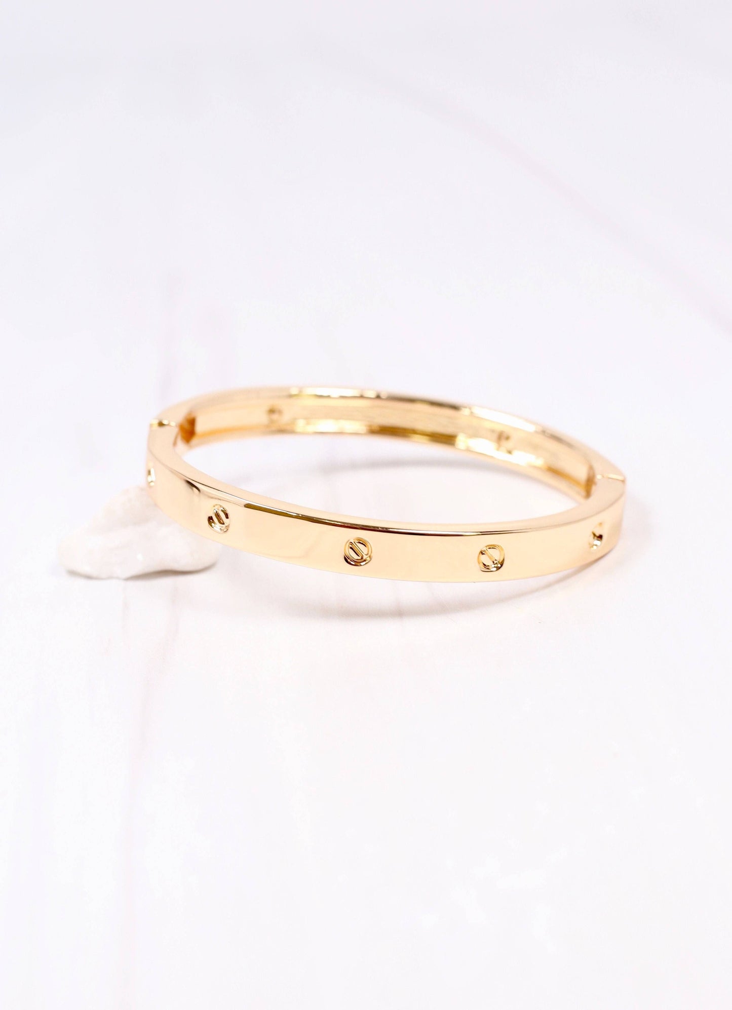 Caroline Hill - Allamanda Metal Bracelet GOLD