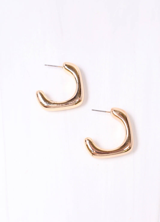 Maia Square Hoop Earring