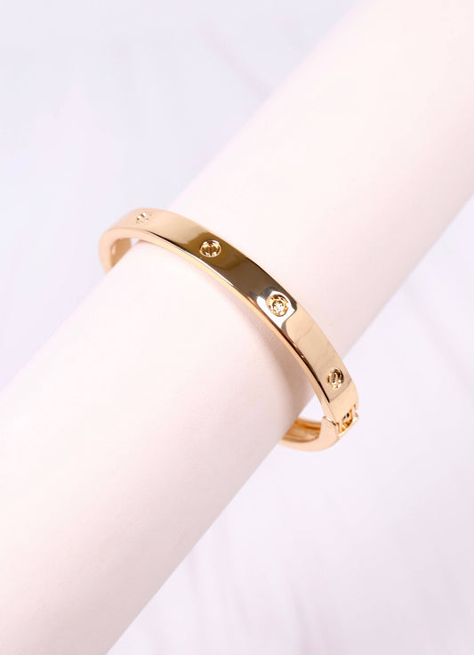 Caroline Hill - Allamanda Metal Bracelet GOLD