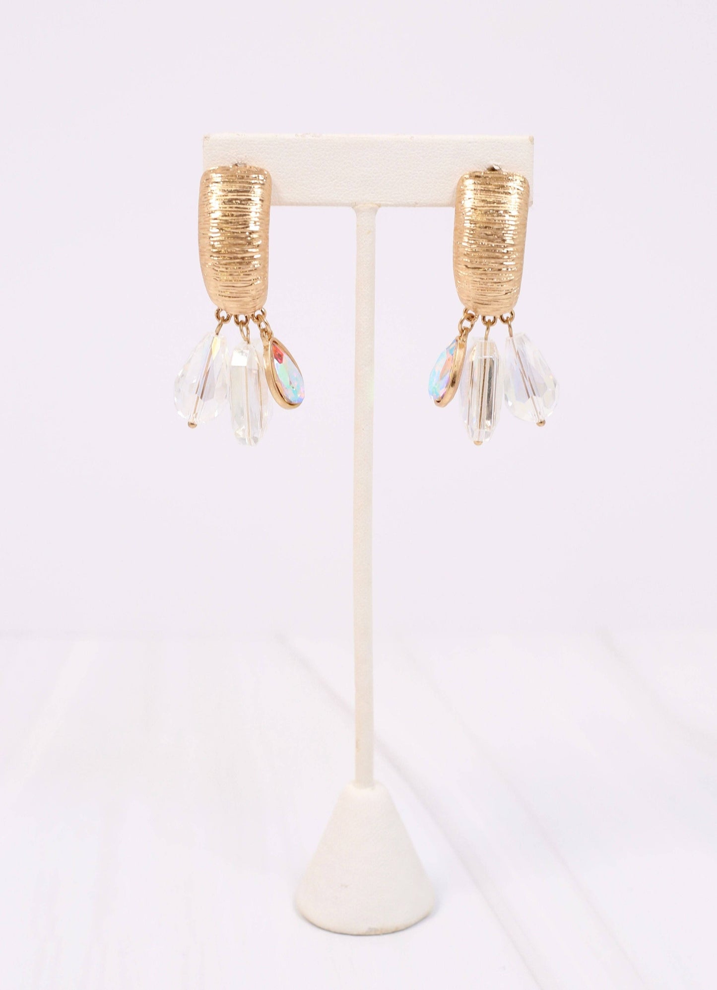 Sundridge Jeweled Hoop Drop Earring