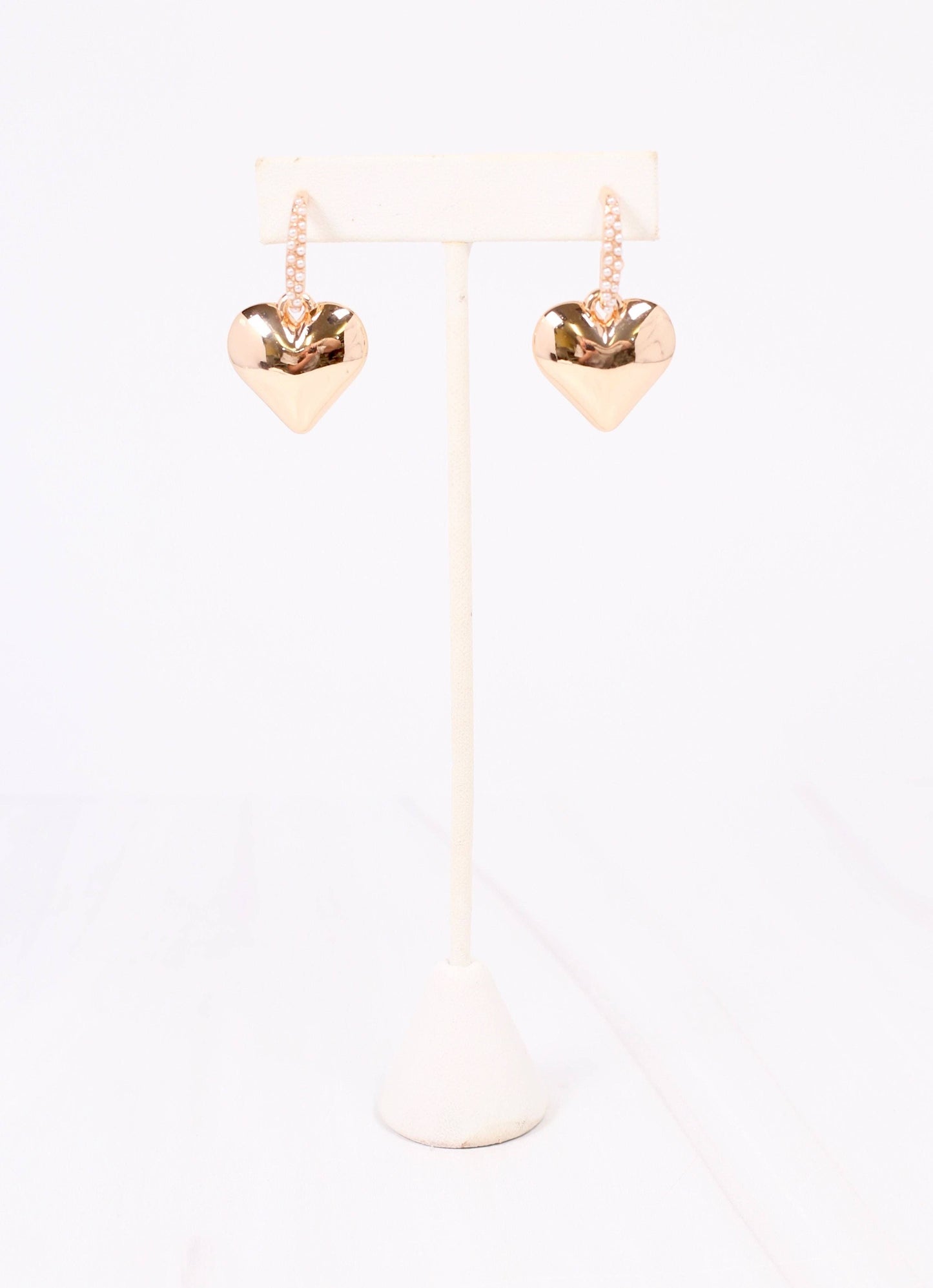 Paloma Pearl and Heart Drop Earring