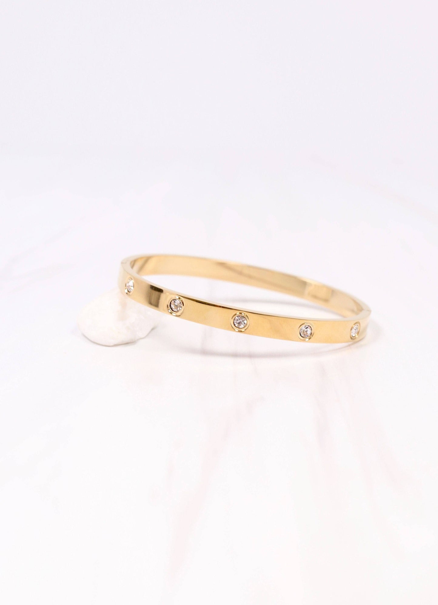 Caroline Hill - Almeria Metal Bracelet GOLD