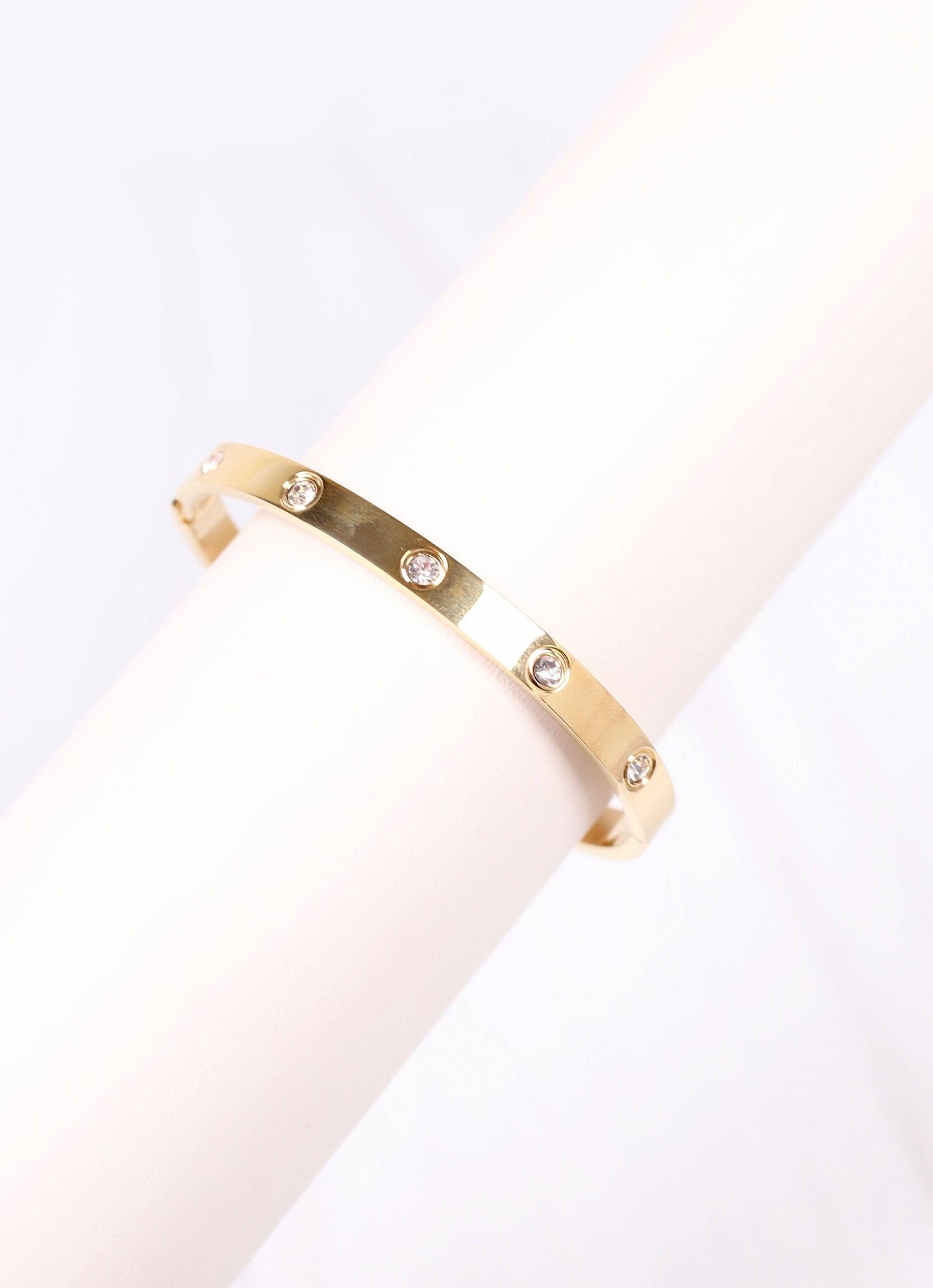 Caroline Hill - Almeria Metal Bracelet GOLD