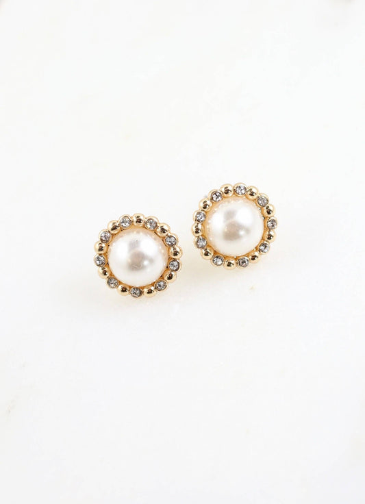 Hopkins Pearl Stud Earring