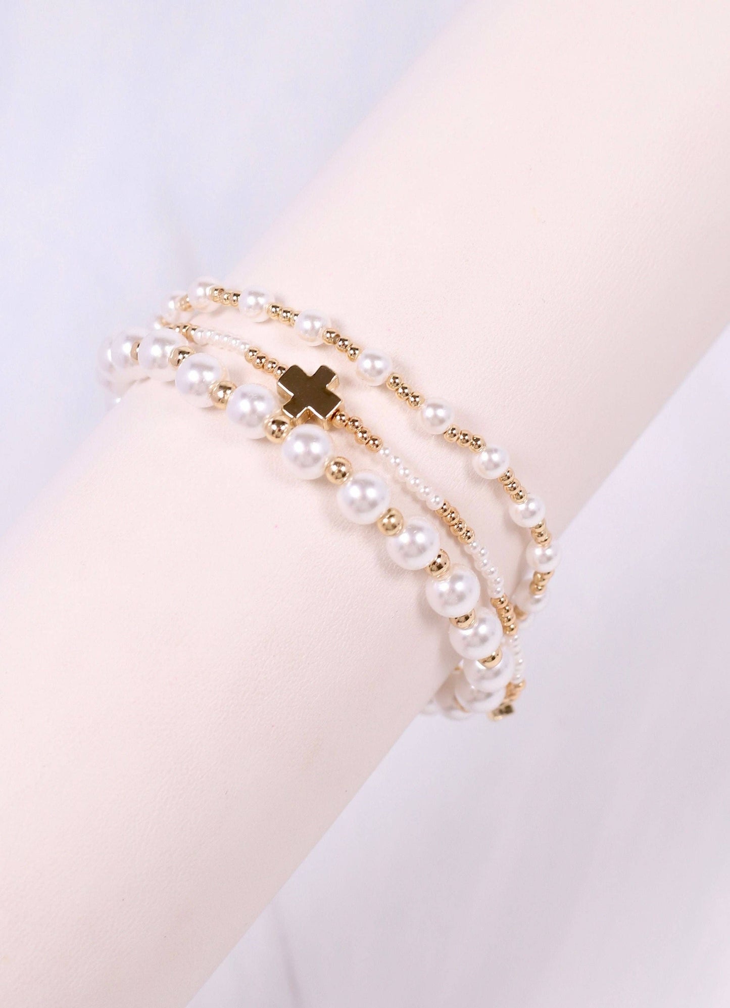 Thalia Pearl Bracelet Set